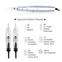 20pcs For Nouveau Permanent makeup tattoo Machine needles use for eyebrow lip tattoo