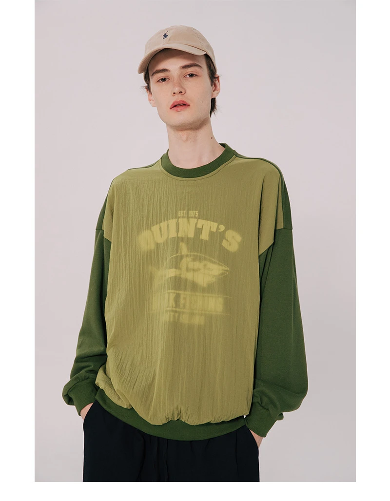 Японский Harajuku Distressed Графический Crewneck свитер для мужчин и женщин уличная хип хоп Пуловер Свитера большого размера