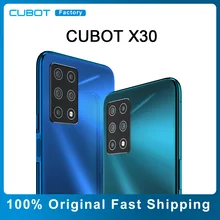CUBOT X30 NFC Smartphone 4g Global Band Mobile Phone 128GB 256GB Five Rear AI Camera 6.4" Fullview Display Android 10 Cellphone