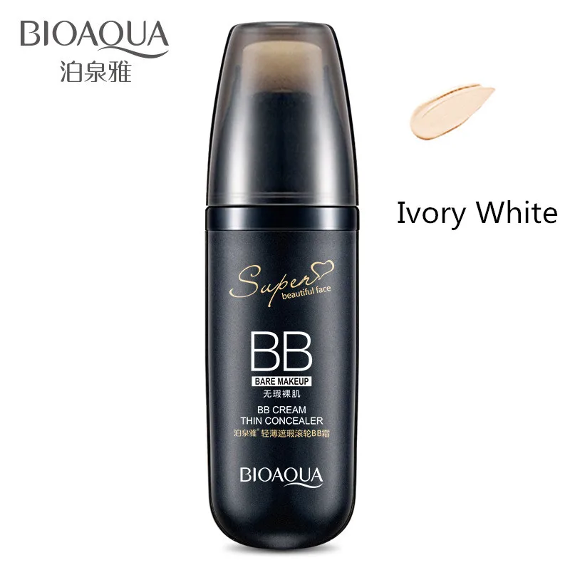 ivory white Воздушная Подушка BB крем консилер ролик BB Увлажняющая Основа макияж голые отбеливание лицо красота макияж корейская косметика - Цвет: ivory white