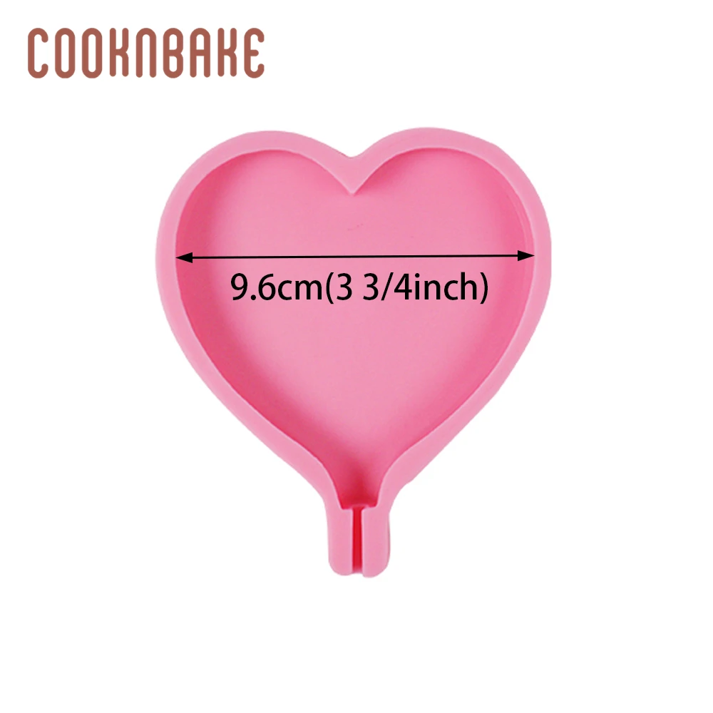 CDY-461 COOKNBAKE силиконовая форма для леденца большой круглый инструмент для украшения торта шоколадный Сахар Конфеты леденец форма DIY День святого Валентина - Цвет: CDY-461