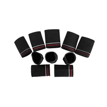 10 шт. протекторы для пальцев для баскетбола Защитная повязка s защита суставов для пальцев высокоэластичная повязка для спорта на открытом воздухе фитнес-Аксессуары эластичная повязка