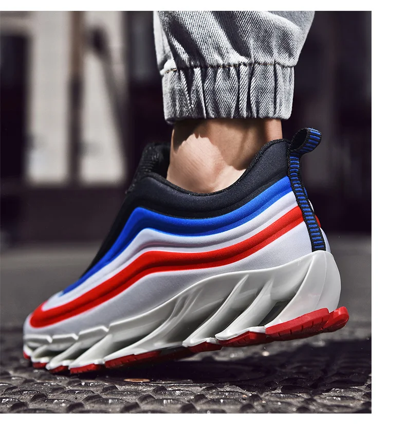 NIKEZI Размер 39-46 мужской официальный Весенний клинок Max Air 97 для бега Athleisure Sport Yeezys Досуг Прогулочные кроссовки