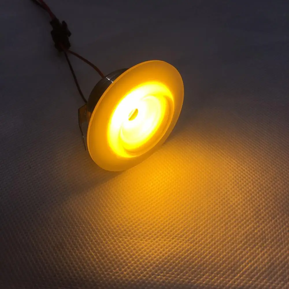 10 единиц 3 W светодиодный мини Einbauleuchte круглым verstellbarer пятно Deckenlampe 220 V светодиодный-Schrankleuchte