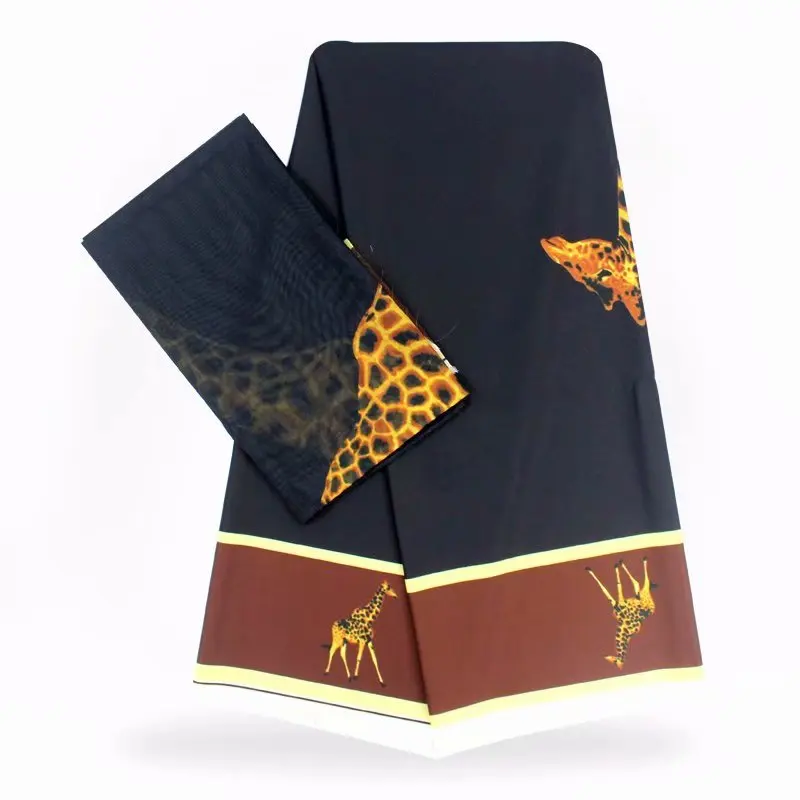 Модальные эластичные атласная шёлковая ткань Африканская мягкая восковая ткань с принтом 2 ярда шифон 4 ярда audel modell ИМИТИРОВАННАЯ ткань Анкара 90778