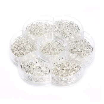 

1 Box Gold Silver Color Open Jump Ring Split Connectors Handmade DIY Earrings Necklace Bracelect Jewelry Making Accessories