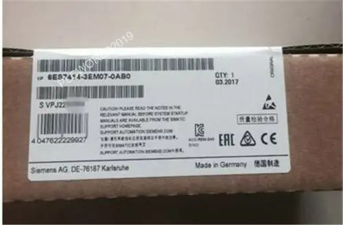 6ES7414-3EM07-0AB0 модуль процессора 66ES7 414-3EM07-0AB0 и продаваемый DHL