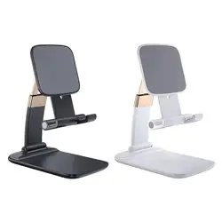 Suporte dobrável para celular, suporte de mesa para transmissão ao vivo, portátil, suporte telescópico, para iphone, ipad, pr, 4 12.9 polegadas
