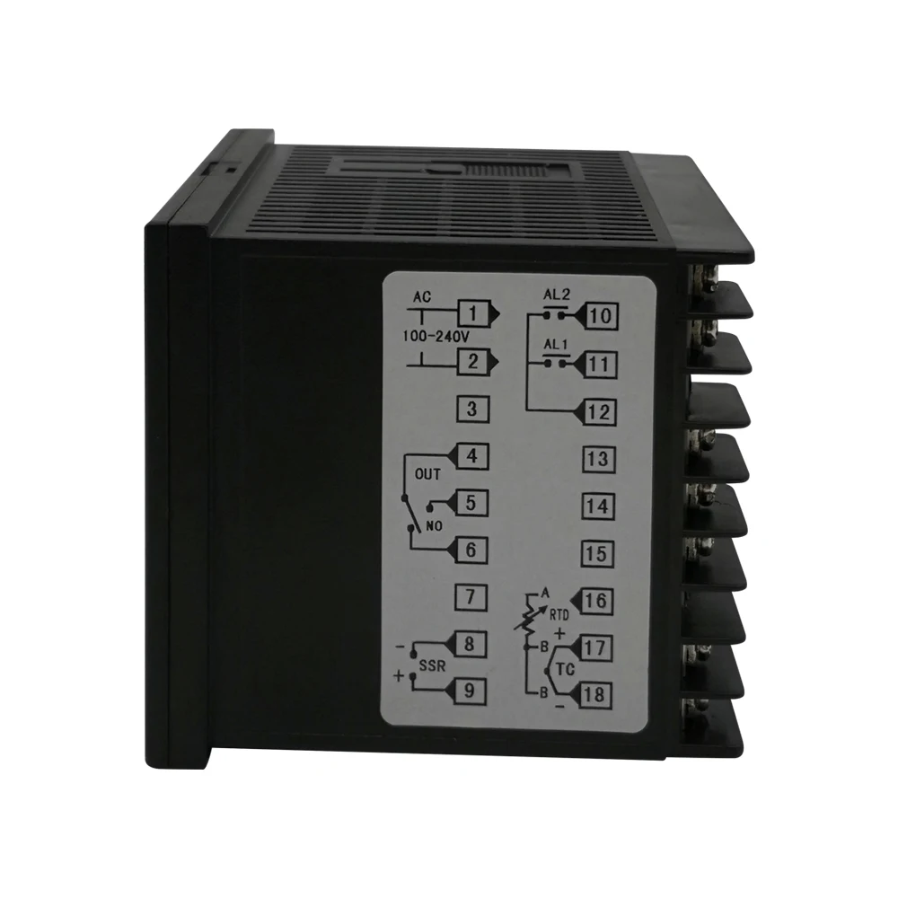 two alarm output digital temperature controller industry thermoregulator Max temperature 1372 °C Thermocouple input SSR output