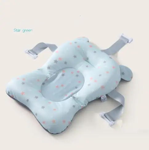 Портативная Детская ванна для душа, коврик для ванной, нескользящий коврик для сиденья для ванной, безопасная подушка для ванной, мягкая складная подушка - Цвет: 3