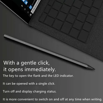 

Magnetic Smart Stylus Pen Professional Laptop Electric Universal Rechargeable Writing LED Indicator For Microsoft Surface Pro 5