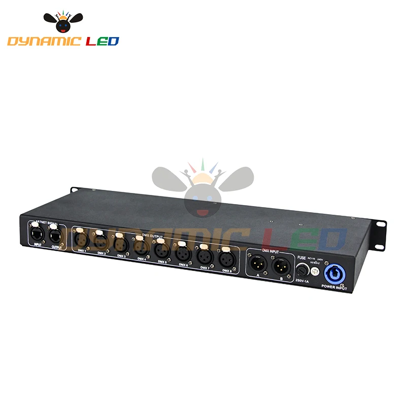 

dmx controller Artnet 8 port converter output 8x512 channels dj disco led moving head dmx Light
