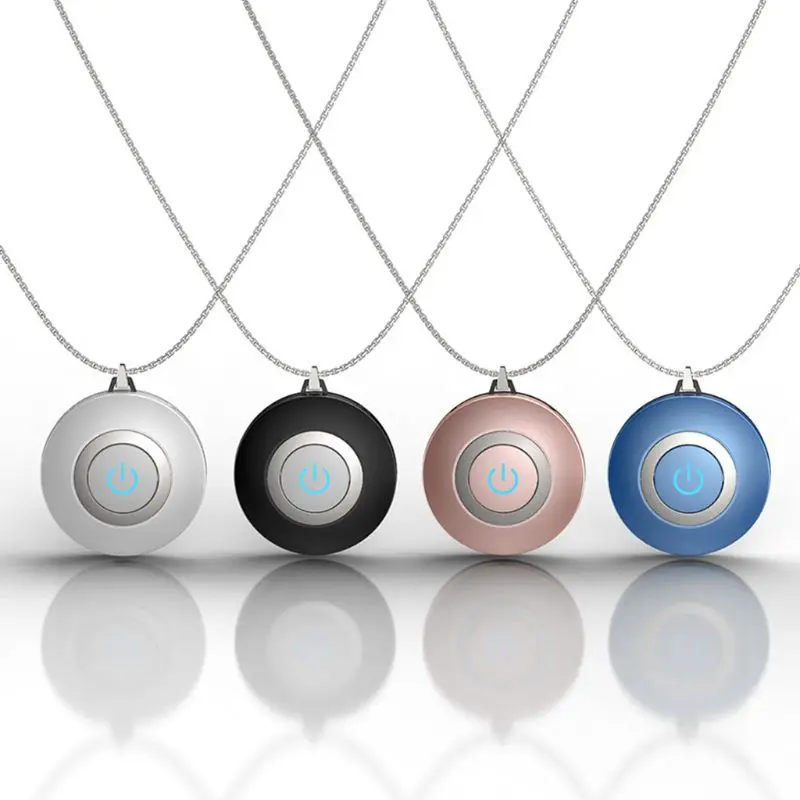 

Personal Wearable Air Purifier Necklace Mini Portable USB Negative Ion Generator U1JE