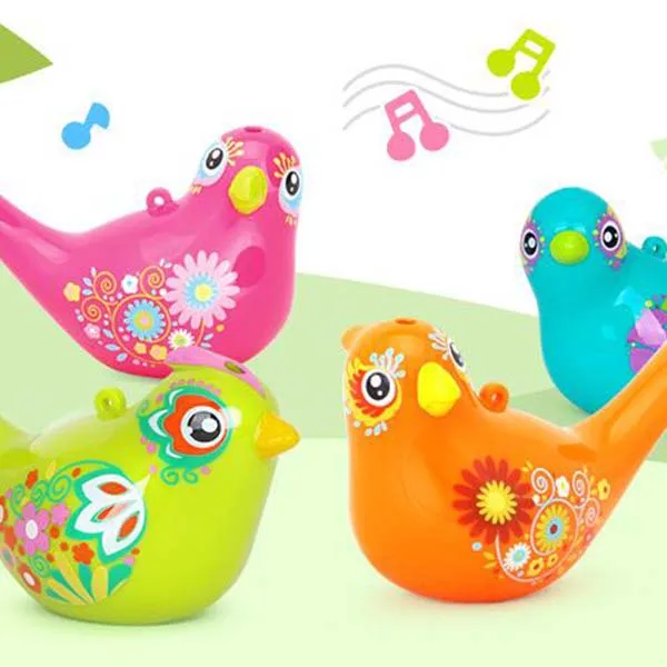 Цветная рисованная водная птица свисток Bathtime музыкальная игрушка для ребенка раннего обучения обучающая детская Подарочная Игрушка музыкальный инструмент
