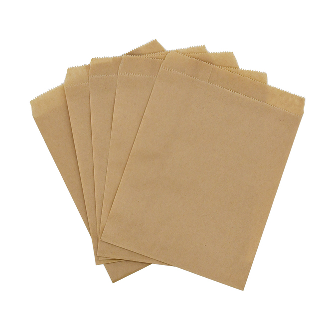 Kraft Paper Red love letters Bags Candy Gift Food Packaging Postcard Bag Wedding Birthday Party Decoration Bags 13X18cm