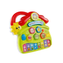 Месяц раннего образования на возраст от 6 до 12 лет Детские носки Развивающие детские маленькие фортепиано авторских прав от 0 до 3 лет, для младенцев 1 Музыка красочная коробка