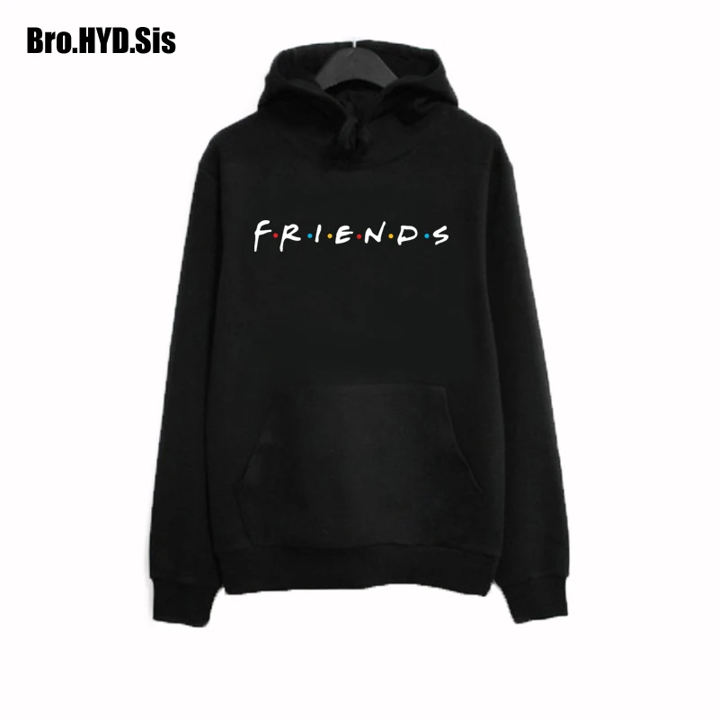  2020 Spring Friends Letter Print Hoodies Women Sweatshirts Harajuku Hooded Sweats Long Sleeve Women