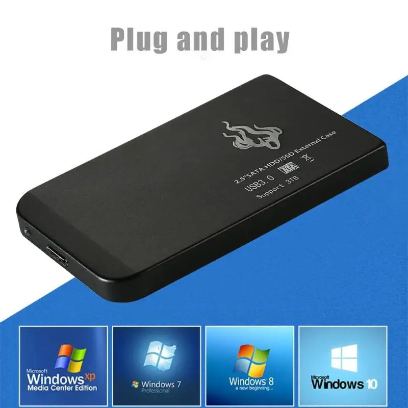 Portable 2TB 1TB 500GB 2.5 inch USB 3.0 External Hard Disk Drive SATA III Memory Storage Device HDD for Laptop Desktop Computer Portable 2TB 1TB 500GB 2.5 inch USB 3.0 External Hard Disk Drive SATA III Memory Storage Device HDD for Laptop Desktop Computer