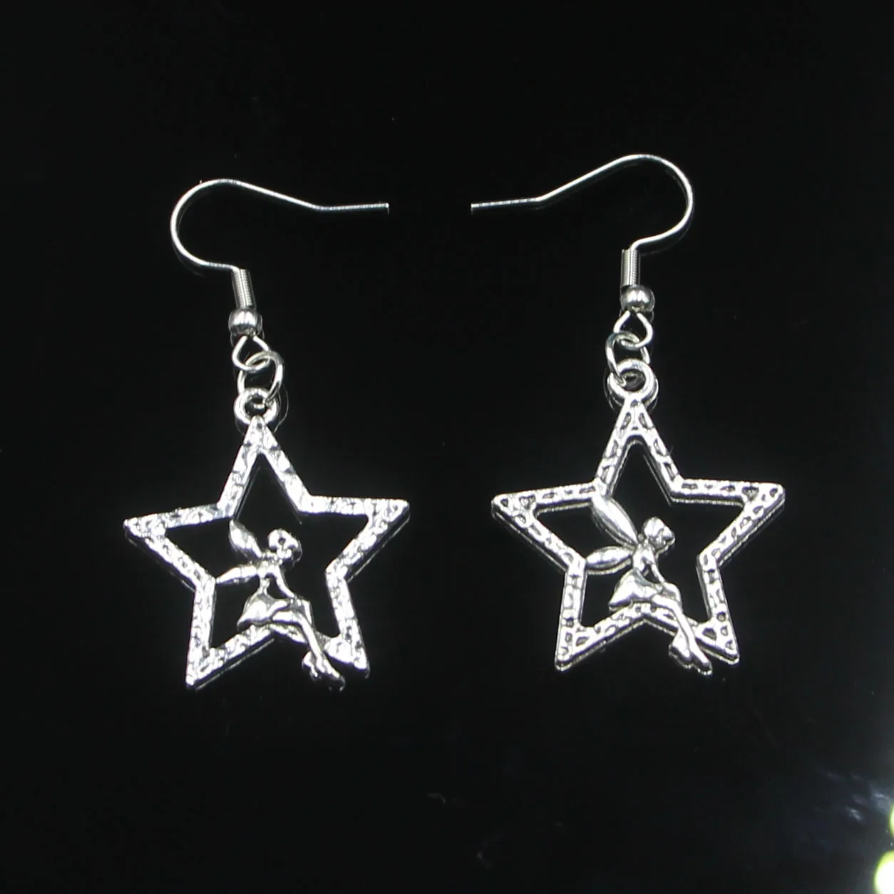 20Pairs Simple Design Angel Star Drop Earrings For Women Girl Retro Cute Small Object Earring Jewelry | Украшения и аксессуары