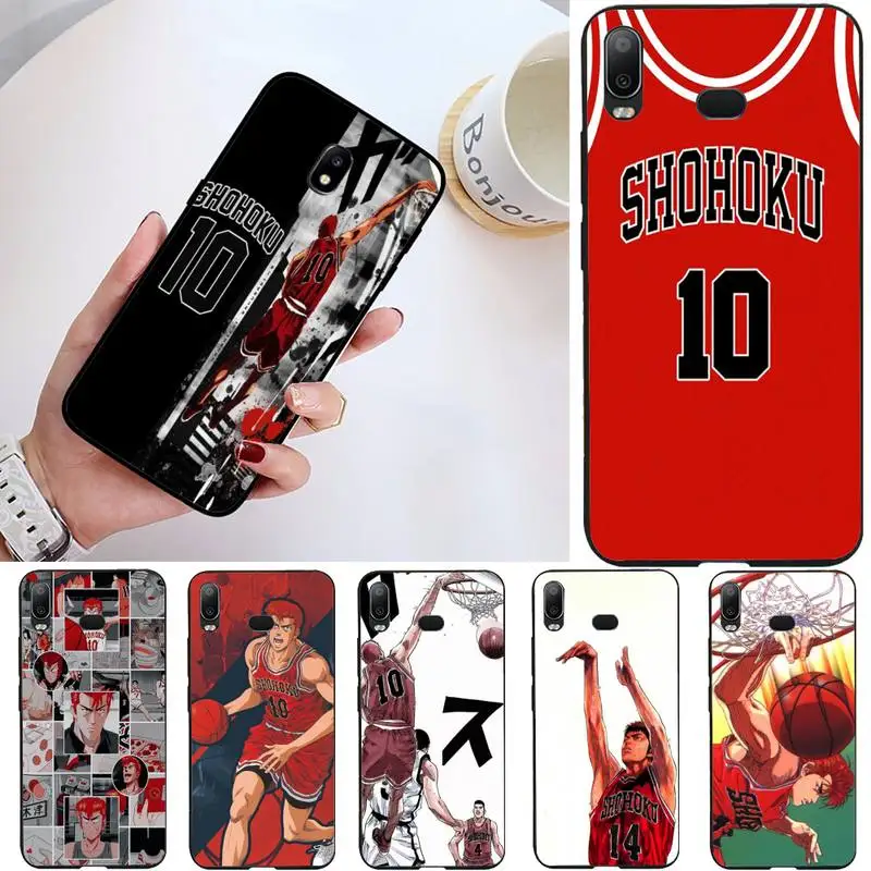 Чехол Slam Dunk Hanamichi Sakuragi для телефона Samsung Galaxy J200 J2 Prime Pro J6 2018 J250 J4 Plus J415 J5 J7 | Мобильные