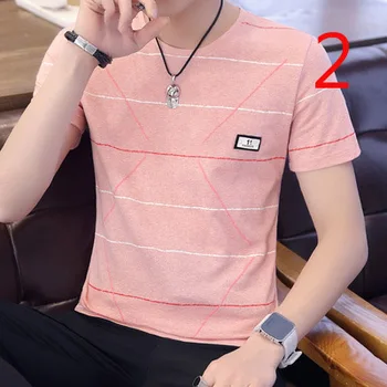 

Short-sleeved t-shirt men 2020 summer new Korean version of the wild loose