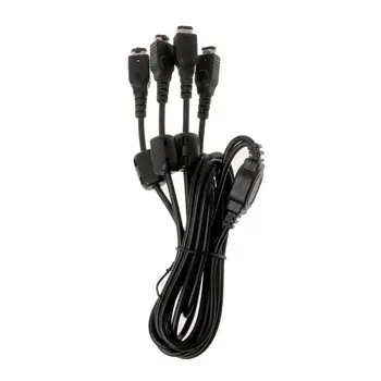 

Cinpel 4 Player Link Cable for Nintendo Gameboy Advanced SP for GBA SP approx 1.5m