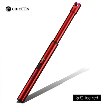 

Hot sale USB Rechargeable Lighter Electric Arc Lighter Kitchen Lighter Long Lighter Candle 360 Rotation No Smell and Flameless