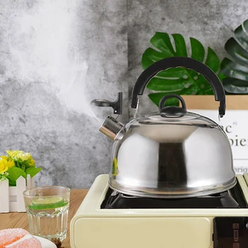 

3L Camping Kettle Stainless Steel Kettle Household Outdoor Camping Picnic Portable Water Bottle Tablewares Cookware