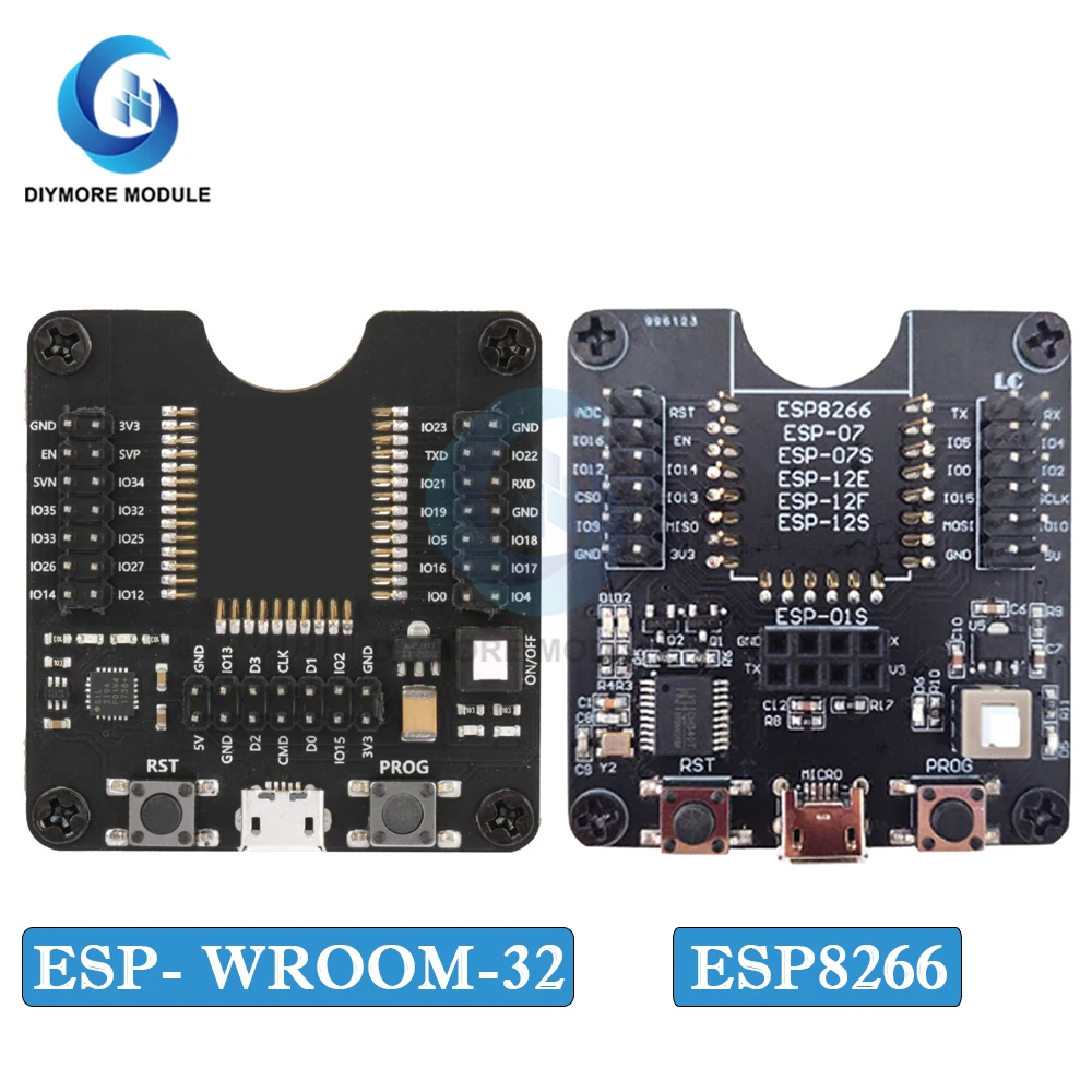 Esp8266 Esp-Wroom-32 Esp32-Wrover Sviluppo Scheda Wifi Telaio Di Prova Brucia Apparecchio Strumento Downloader Per Esp-01S Esp12S Esp07S