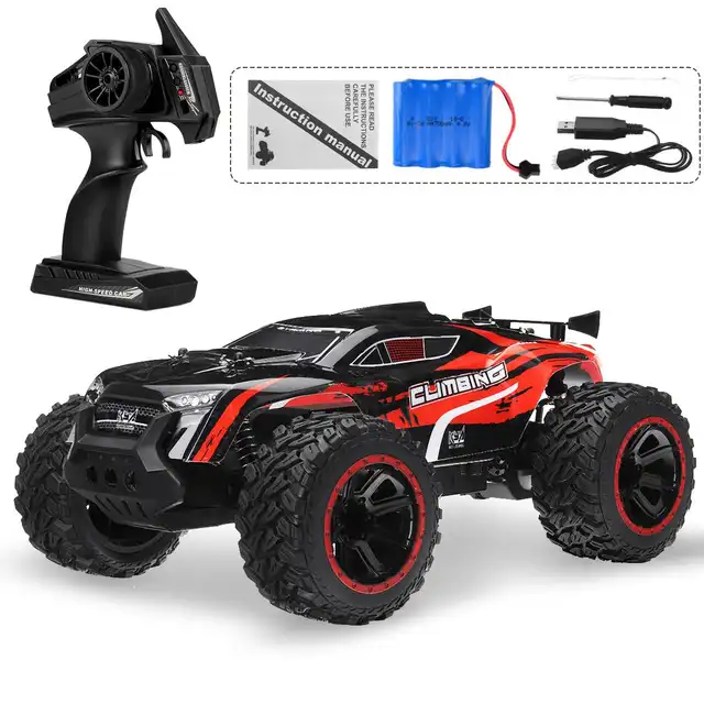 2WD 1/14 RC Car Remote Control Off Road Racing Cars Vehicle 2.4Ghz Crawlers Electric Monster Car Toys Gift for Children