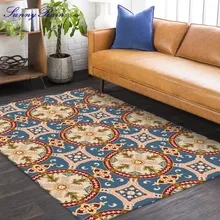 SunnyRain 1 шт. короткий плюшевый коврик для спальни ковры и ковры для кухни моющиеся