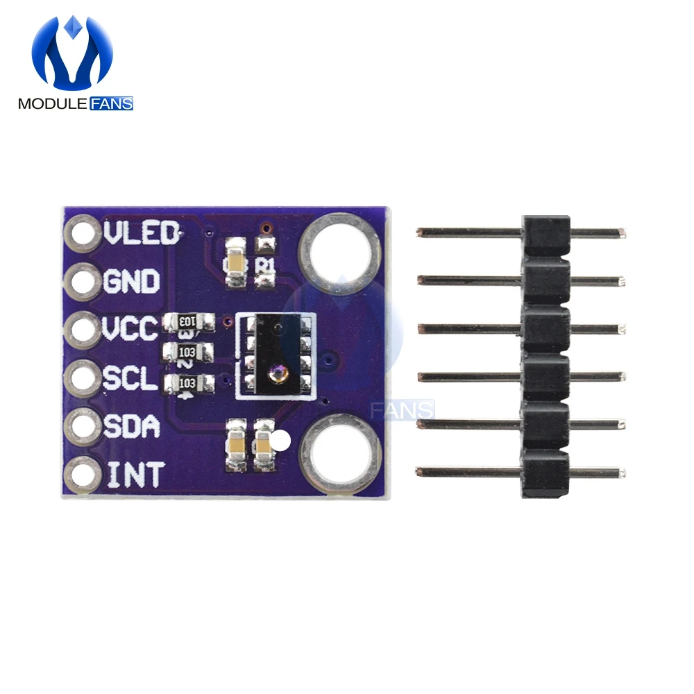 

ALS/PS Digital Ambient Light Sensor Proximity Distance Sensor Module Light Detection Photosensitive Sensor DIY