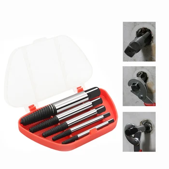 

5pcs/set HSS Screw Extractors Center Drill Bits Damaged Screws Removal Tools For Removing the Broken Bolts Drill Bits