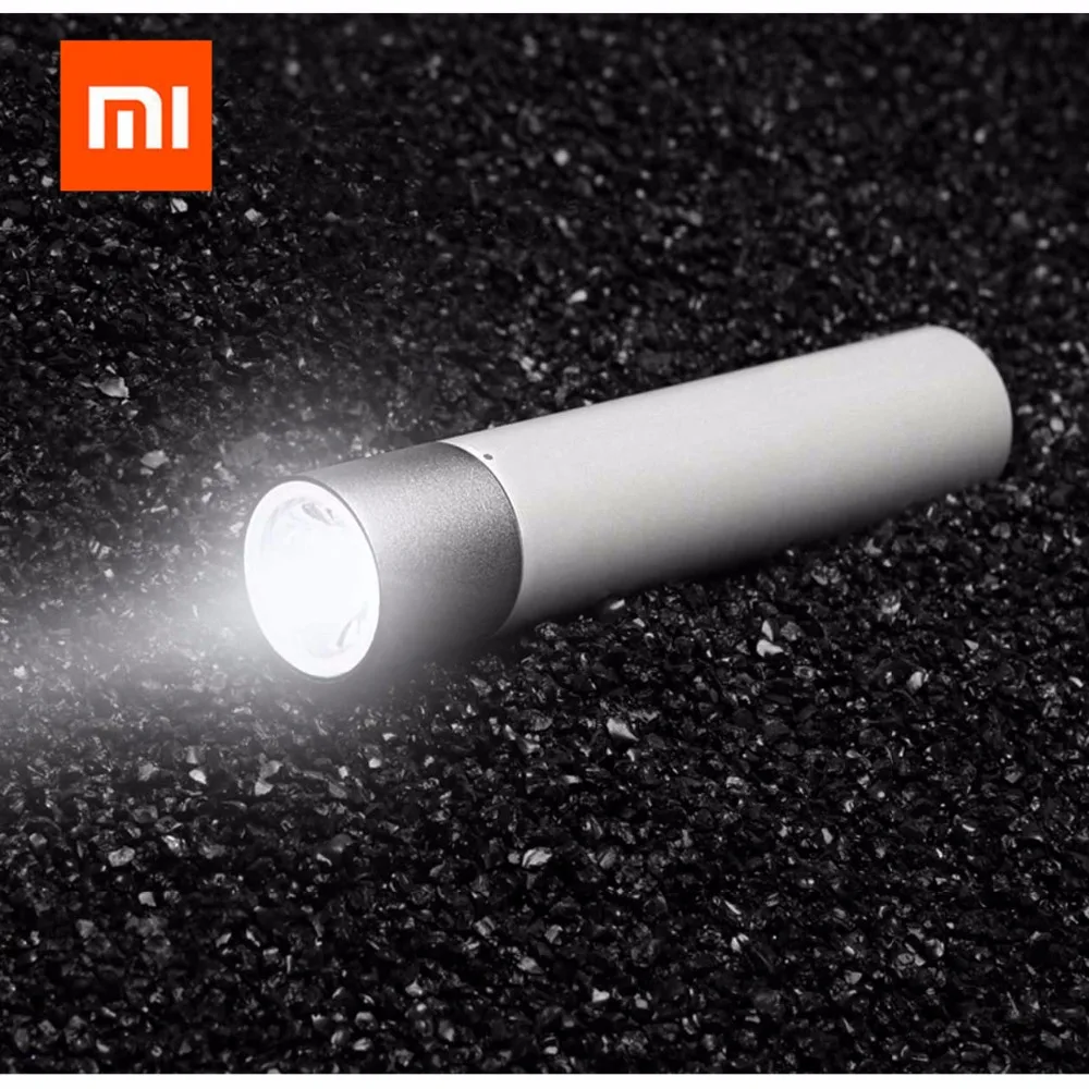 Портативный фонарик Xiaomi 11 регулируемых режимов яркости вращающаяся головка