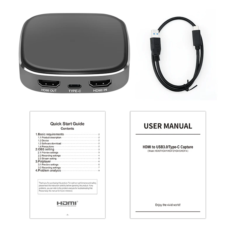 Тип C к USB 3,0 HDMI 4K 1080P HD карта захвата видео коробка ключ для PS4 игры Live Stream tv STB запись для Macbook Windows
