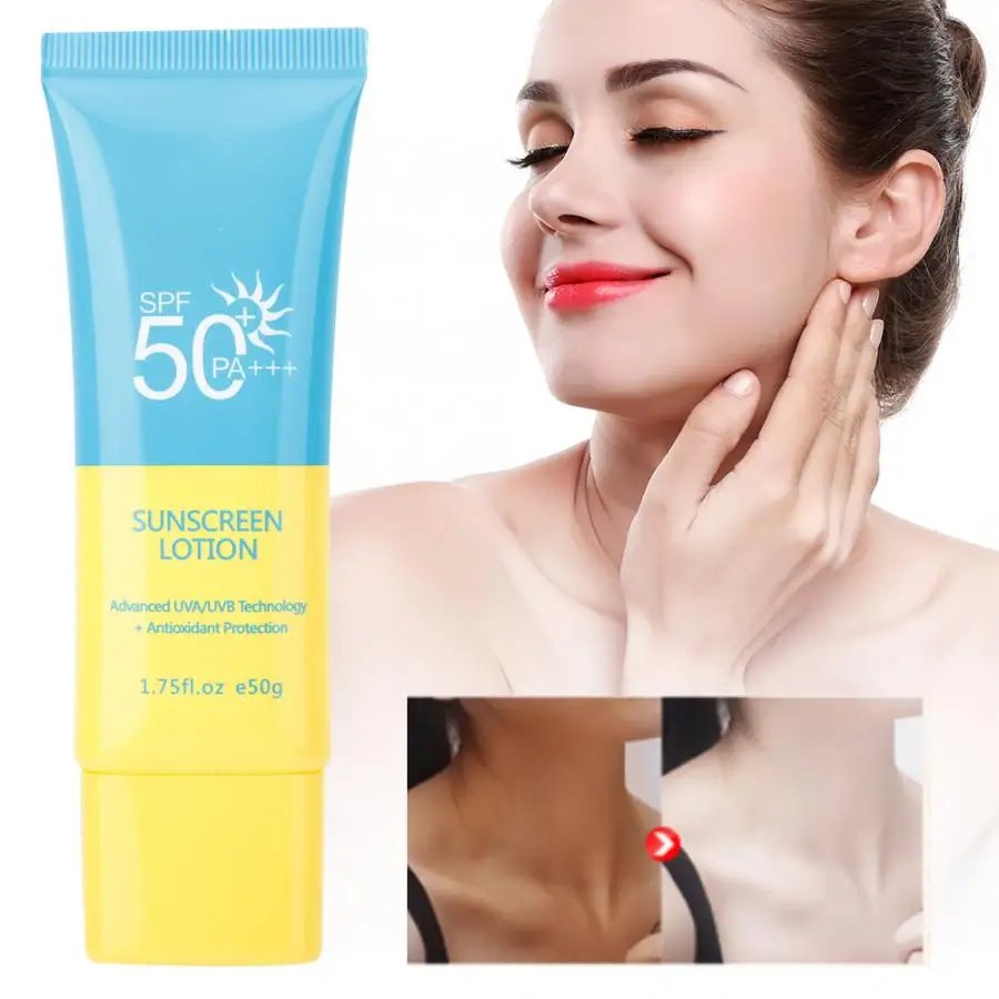

Face Body Ultraviolet Isolation Whitening Sunscreen Lotion Fresh Moisturizing Sunblock