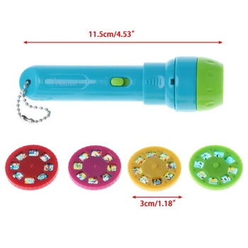 

Mideer Mini Projector Torch Educational Light-up Toys for Sleeping Stories Perform Set Child Gift Q6PD