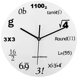New clock wall clock creative fashion living room personality acrylic quartz clock simple modern clock mute wall clock