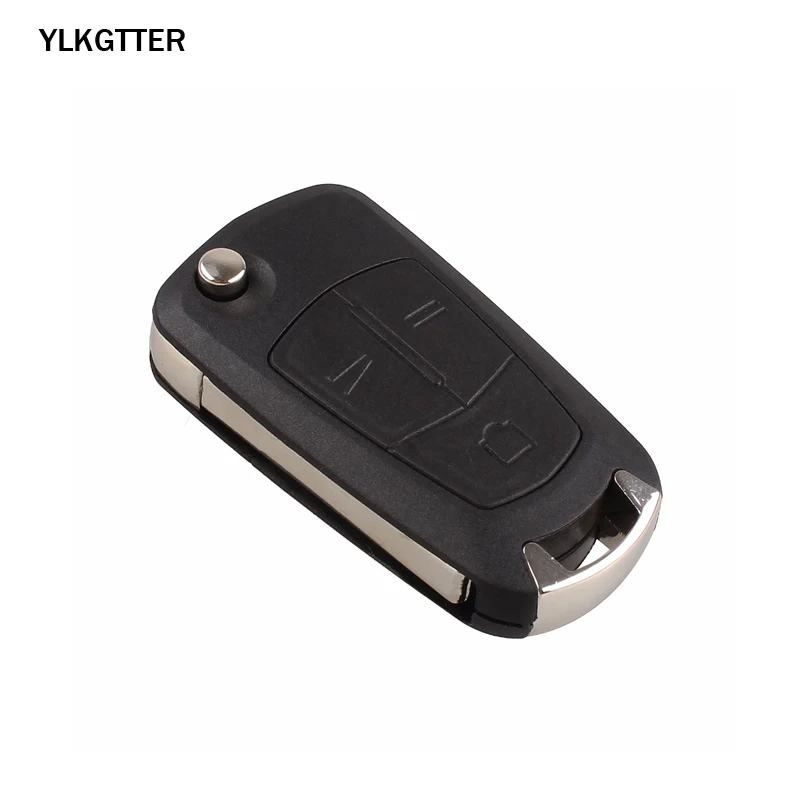 YLKGTTER дистанционный ключ для Opel/Vauxhall Vectra C 2006-2008 Signium 2005-2007 DIY HU100 лезвие и чип транспондера PCF7946