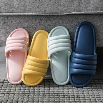 

Women's Slip-On Slippers Slide Indoor Outdoor Flip-flops Beach Shoes Summer YB090M96