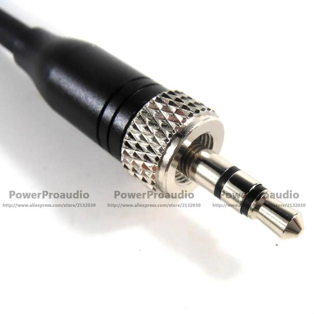 DIY 20 шт./лот черный 3,5 мм 1/" стерео винт аудио замок разъем для Sennheiser sony микрофон запасной штекер адаптера