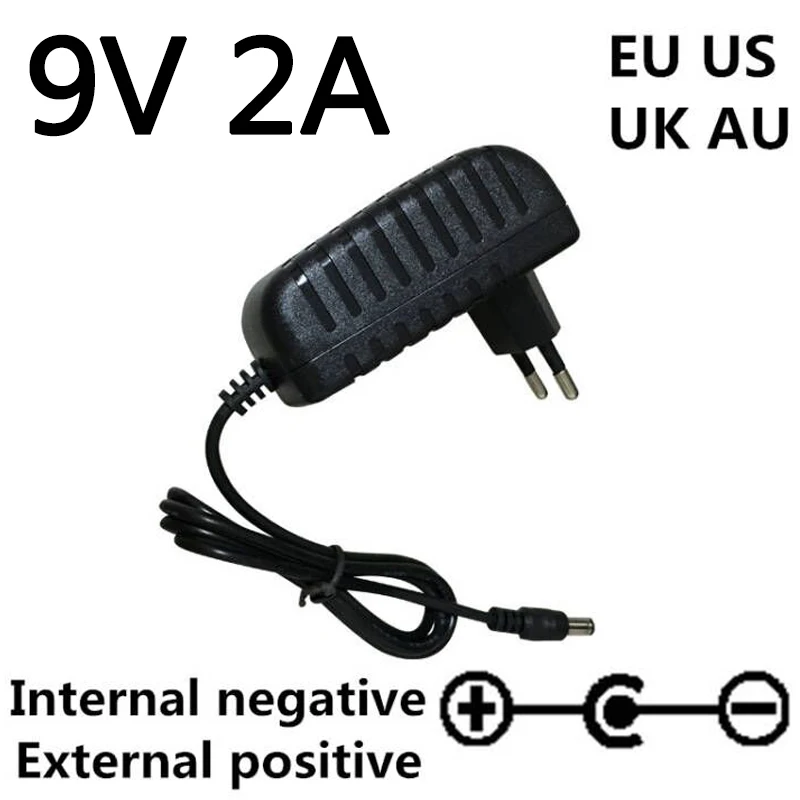AC 100-240V DC 9V 0.5A 1A 2A Electric Guitar Stompbox Power Supply Adapter Charger 9 V Volt for Guitar Parts Effect Pedal Board charger adapter,power supply adapter
