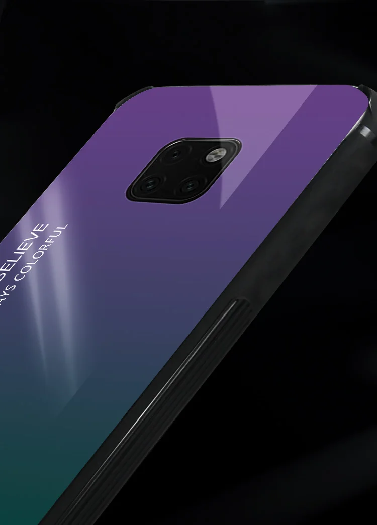 Постепенная замена стеклянный чехол для телефона huawei mate 20 Pro Lite SNE-LX1 полная защита бампер для huawei mate 20X5G чехол для телефона