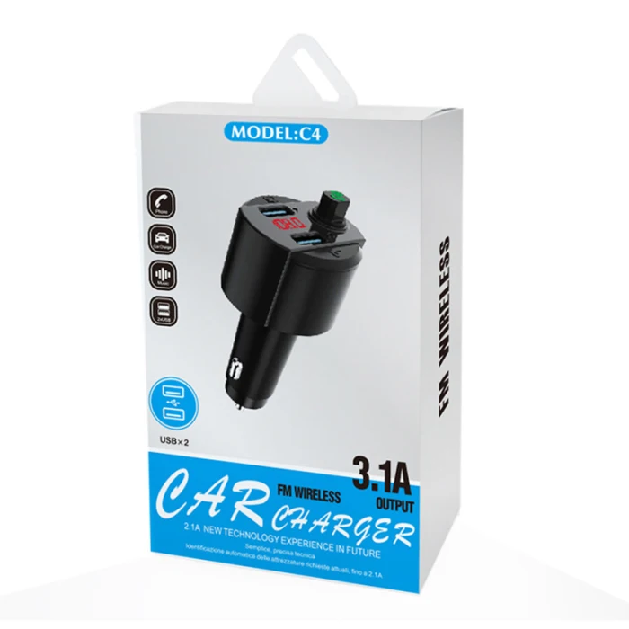 Двойной USB автомобильный Bluetooth 5,0 mp3-плеер, многофункциональный автомобильный комплект с приемником громкой связи, DQ-Drop