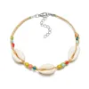 Bohème naturel coquille de mer bracelets porte-bonheur pour femmes hommes été plage de sable à la main chaîne corde chaînes bracelet bijoux à bricoler soi-même