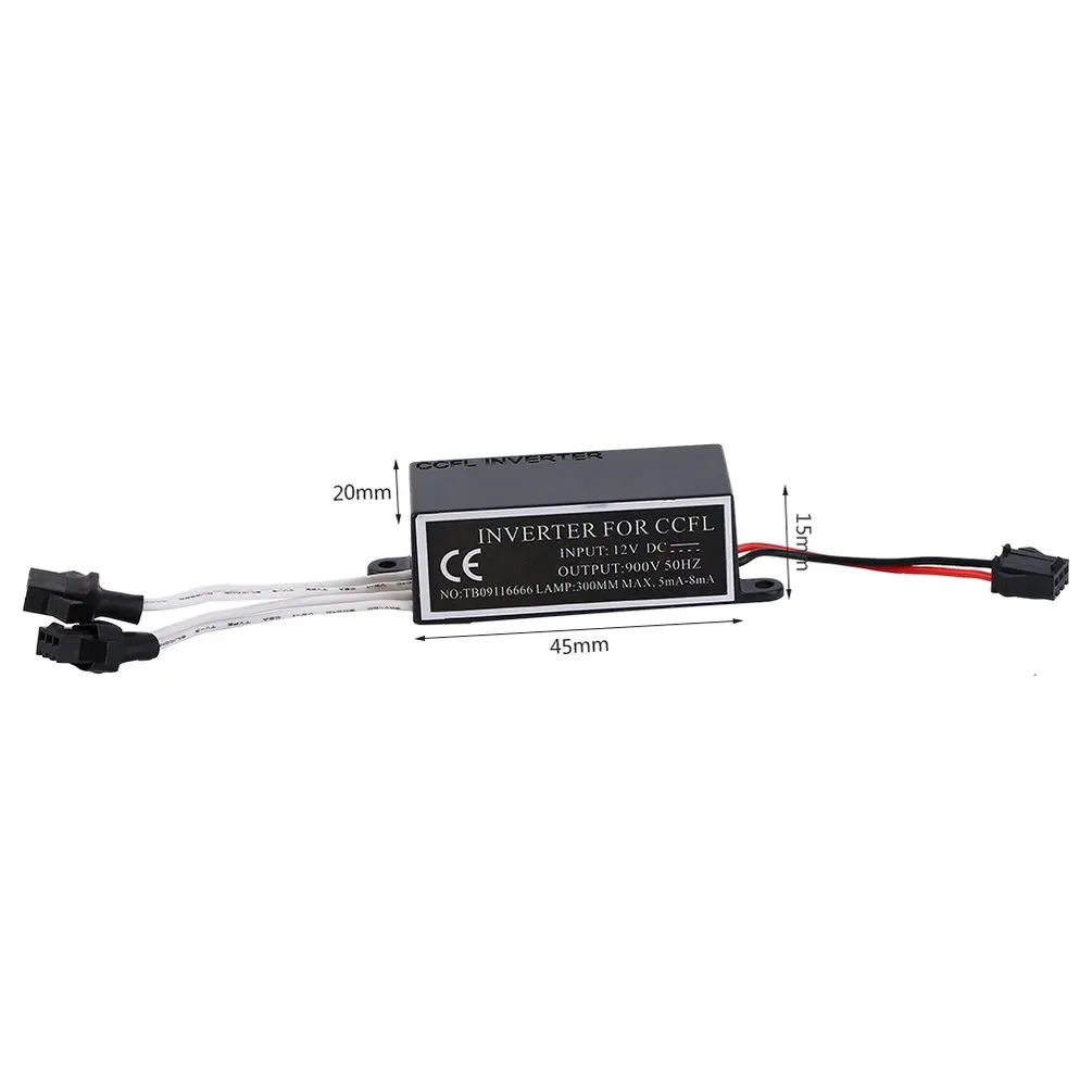 1 PC Top quality 12V CCFL inverter for CCFL angel eyes light lamp bulb halo ring spare ballast fit for BMW E36 E46 and all cars