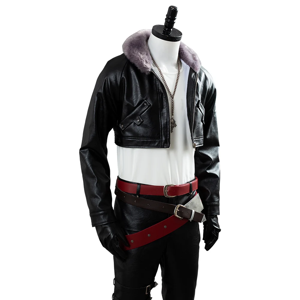 Remastered Squall Leonhart косплей костюм наряд полный костюм Хэллоуин Карнавальный костюм мужчины