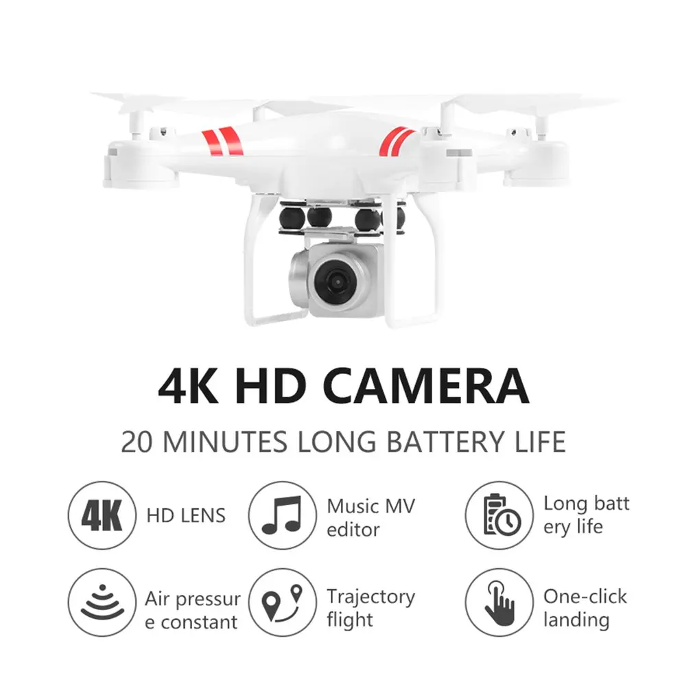 Дрон 4k камера HD Wifi передача от первого лица Дрон воздушное давление фиксированная высота четырехосевой самолет с ДУ вертолет Дрон с камерой