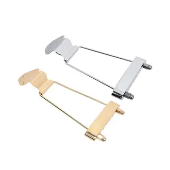 

6 String Guitar Trapeze Tailpiece Bridge For Archtop Jazz Guitar Replacement Parts