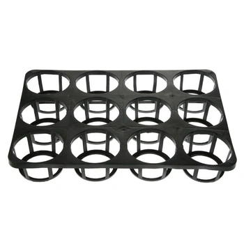 

12-Hole/15-Hole Seed Grow Racks Planting Tray Germination Holder Basin Bracket Nursery Pots LBShipping
